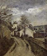 Paul Cezanne La Maison du doceur Gachet a Auvers-sur-Oise oil painting reproduction